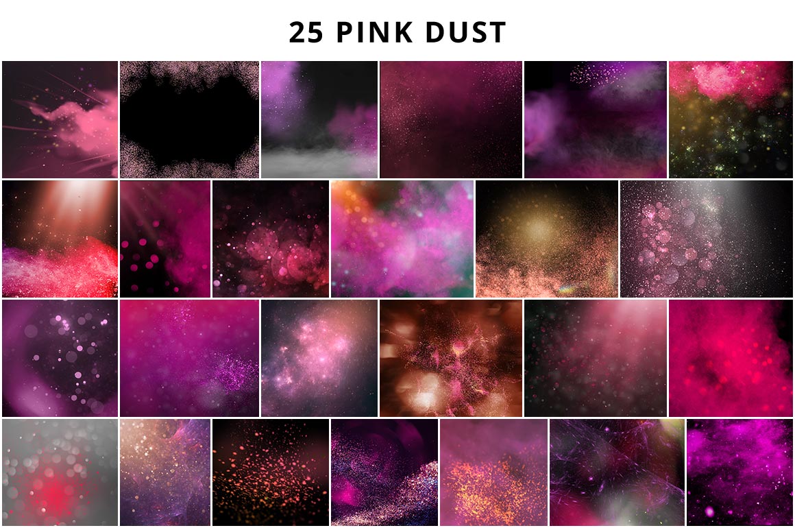 Pink-Dust-overlay - valentine's overlays and frames