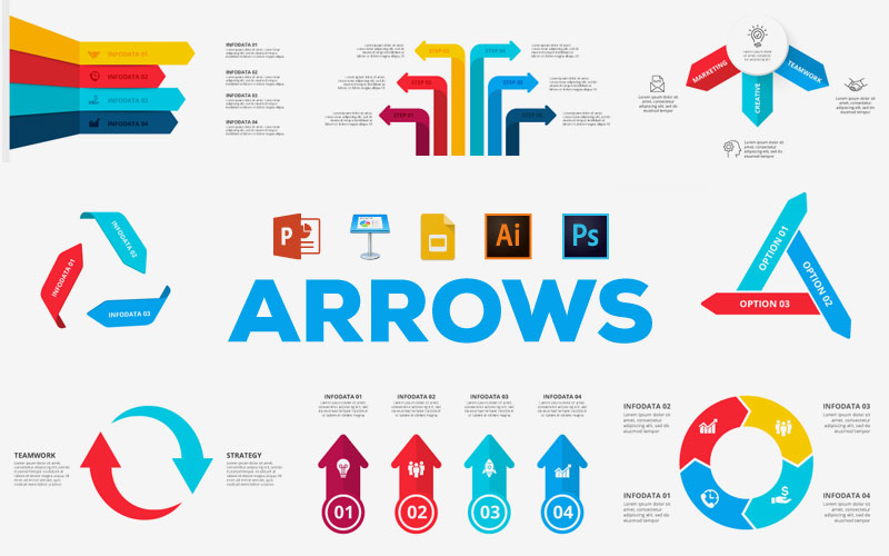 Powerpoint-Infographics-Templates-Arrows