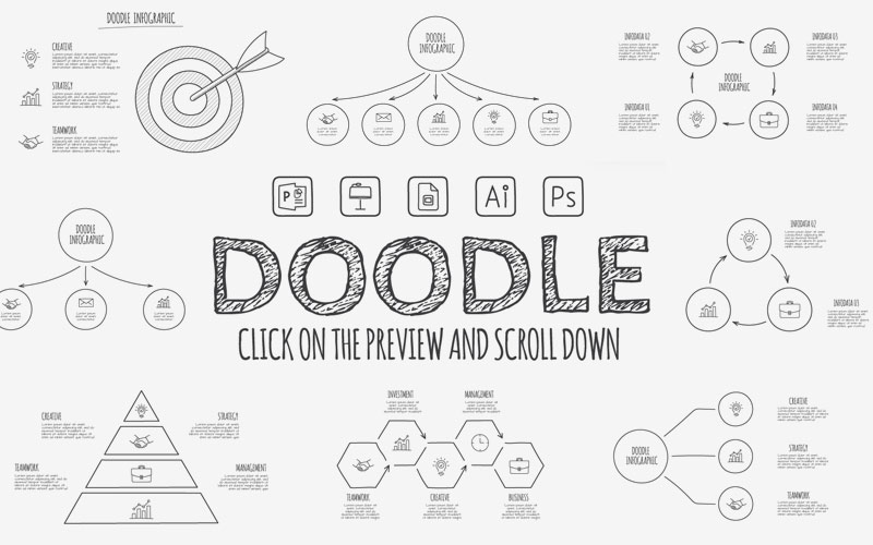 Powerpoint-Infographics-Templates-Doodle