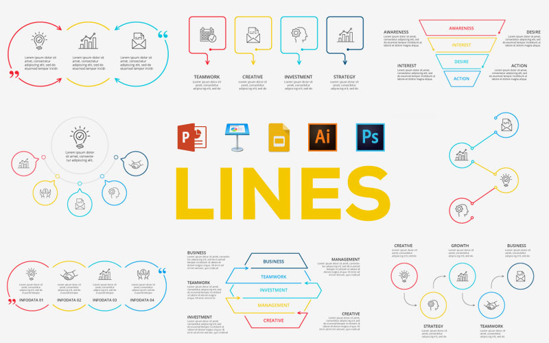 Powerpoint-Infographics-Templates-Line