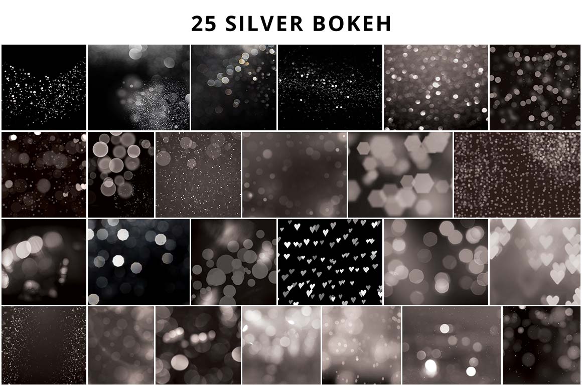 Silver-Bokeh