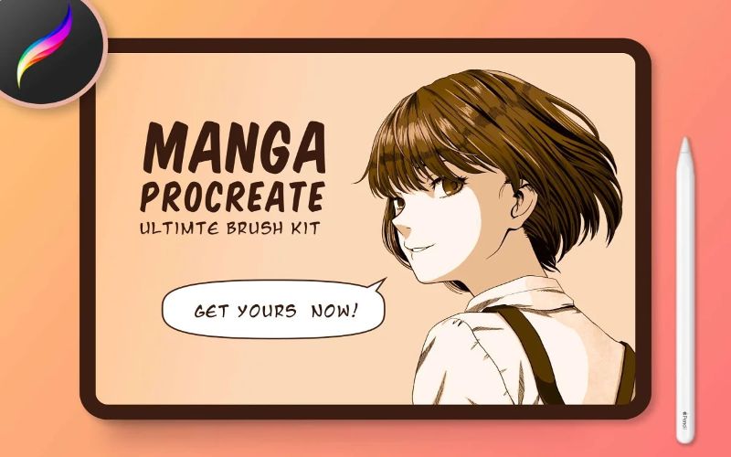 manga procreate brushes