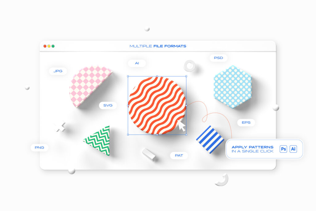 file formats and how to use essential geometric patterns