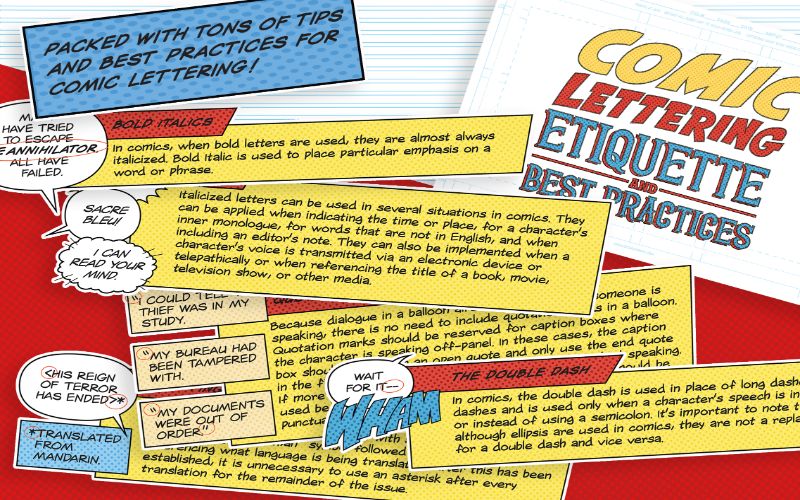 Digital Lettering Guides