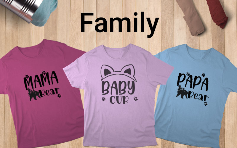 family t shirts