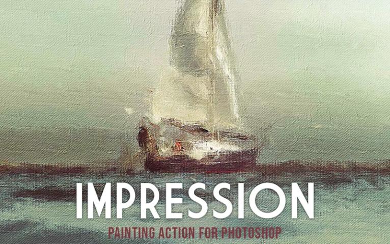 Impression – Photo to Painting Action