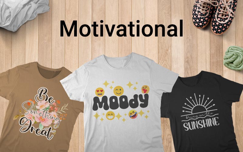 motivational designs on tshirts