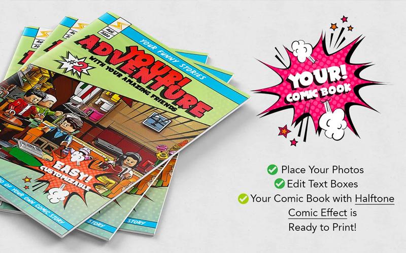comic book photoshop action free