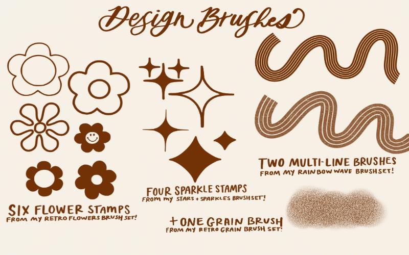 70s-procreate brushes