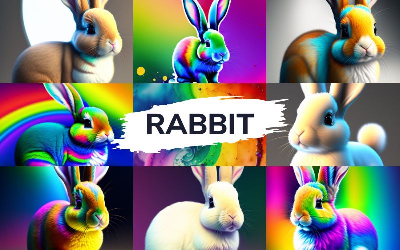 watercolor Animal-Illustrations-Rabbit