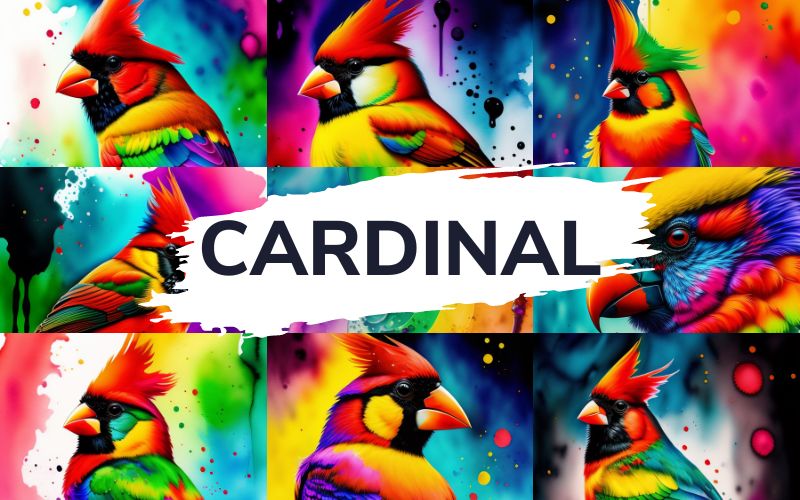 Birds-Illustrations-Cardinal
