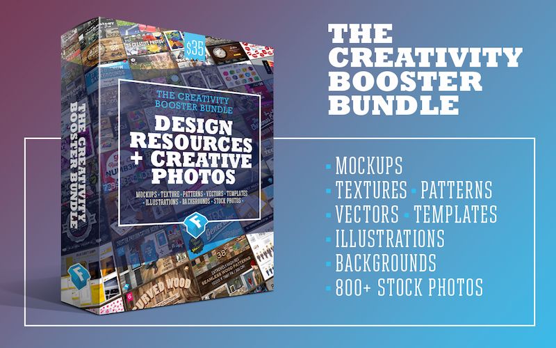 The Creativity Booster Bundle: Graphic Designer Resources and Creative Photos