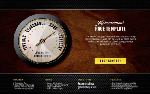 fan page template