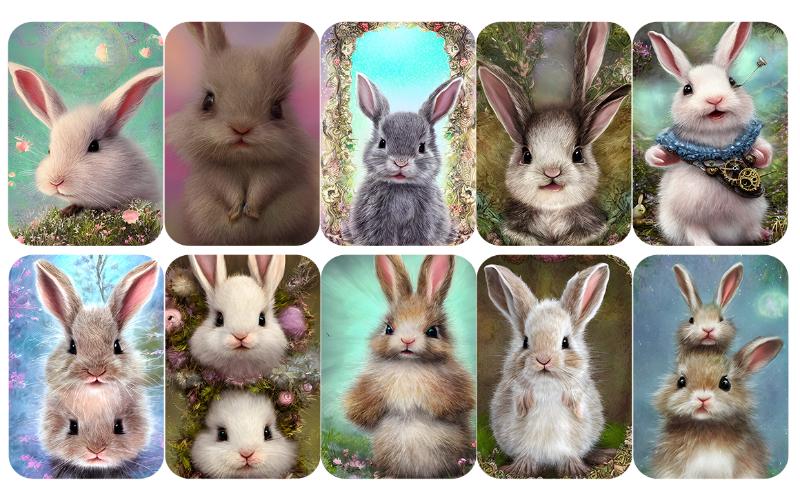 fantasy rabbit  images