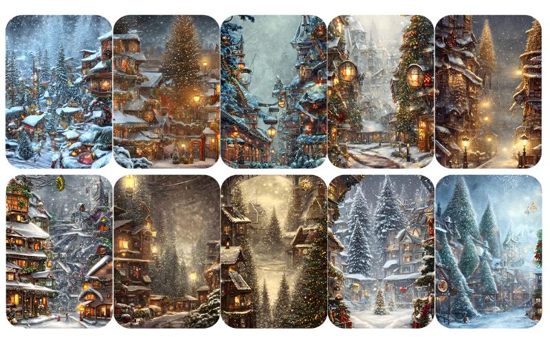 mixed spectacular images - winter fantasy images