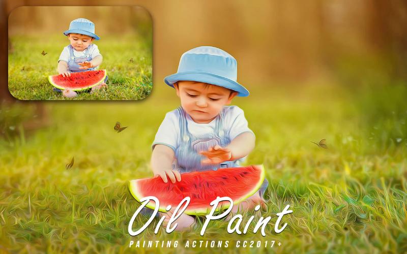 oily pain - painting actions oily pain - painting actions