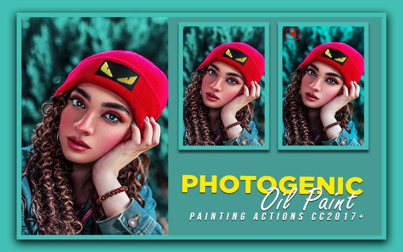 photogenic oil paint - painting action photogenic oil paint - painting action
