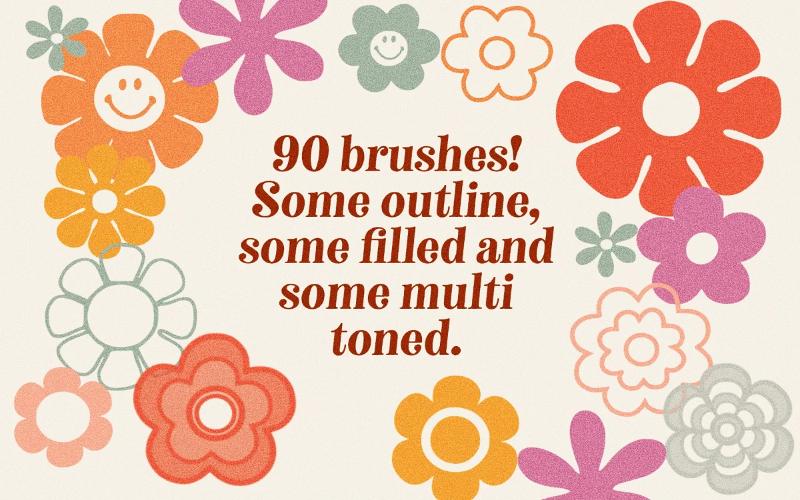 Retro-calligraphy brushes