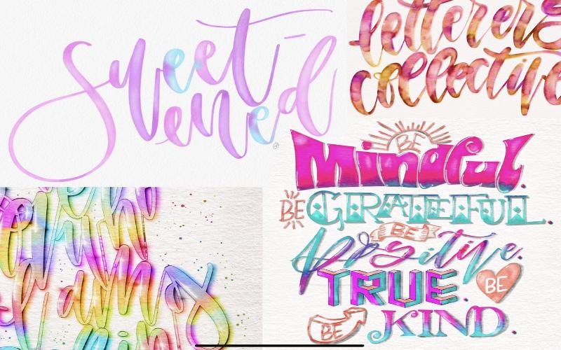 Watercolor-calligraphy