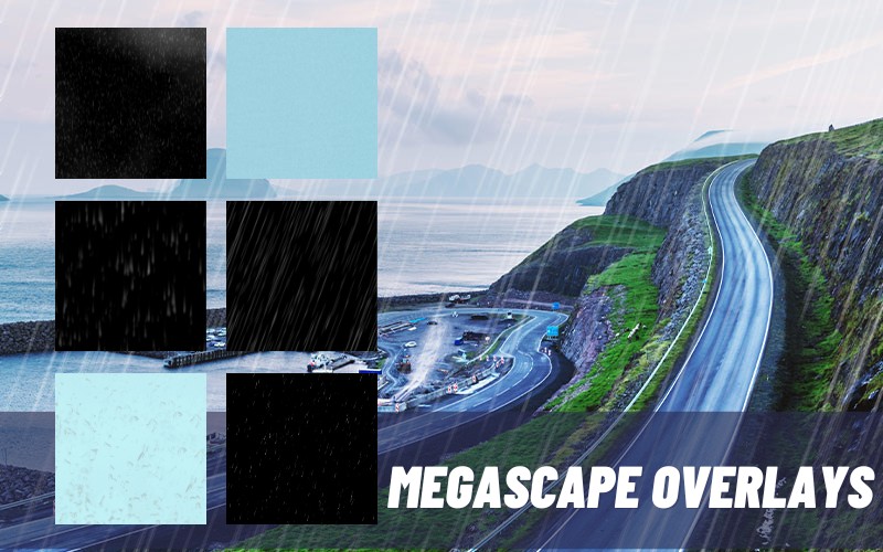 Megascape overlays:
