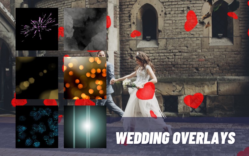 wedding overlays - mega bundle