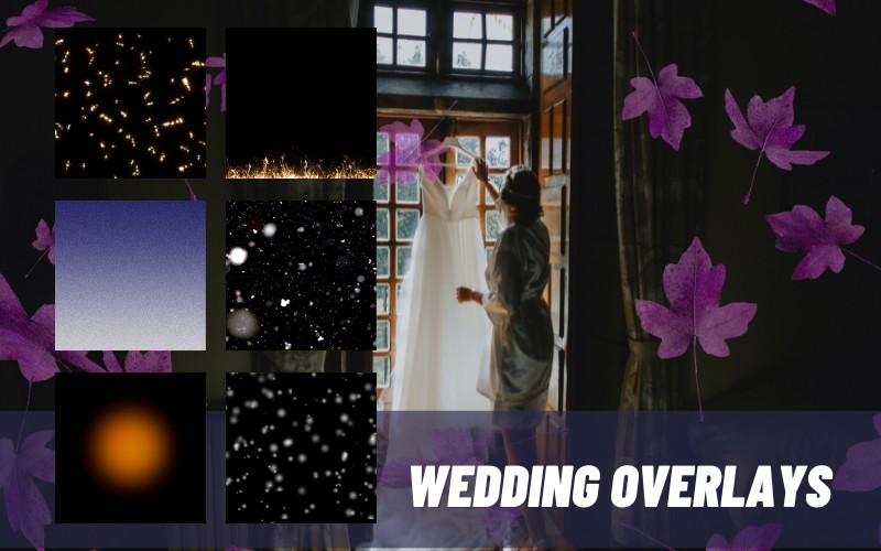 wedding overlays - mega wedding actions bundle