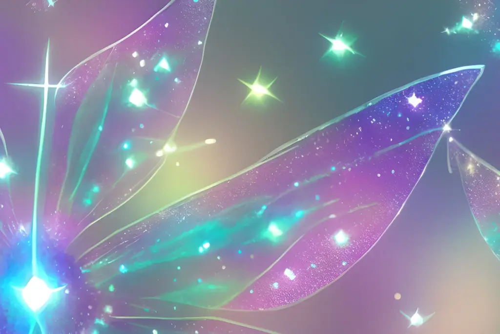 A preview image of a gradient pink Fairy-Dust Texture included in the photoshop textures pack