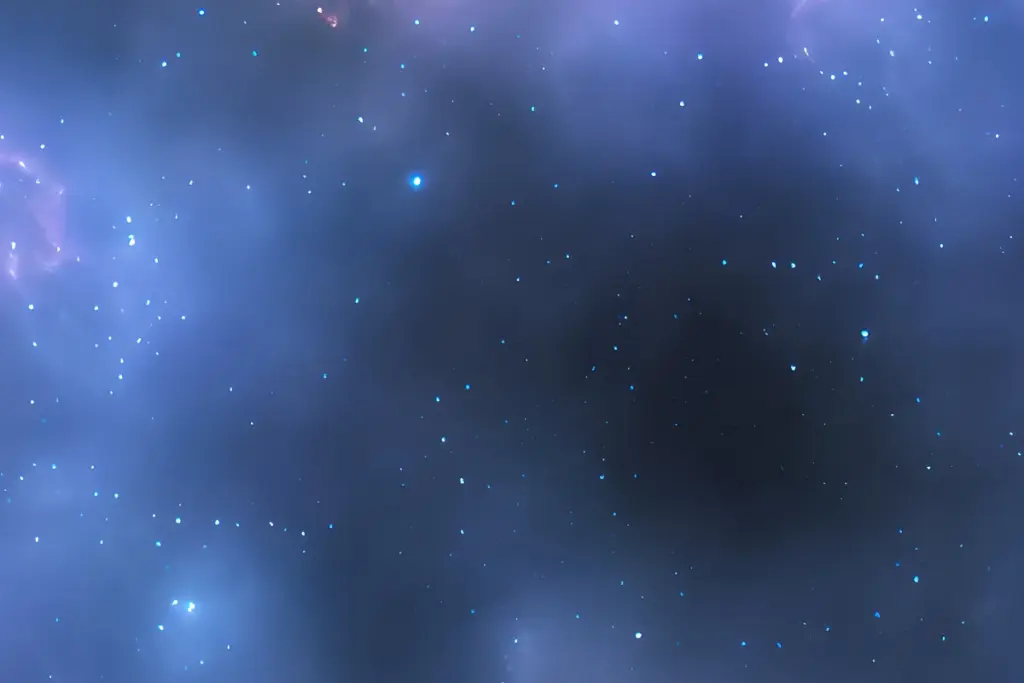 A preview image of a blue Galaxy Texture included in the photoshop textures pack