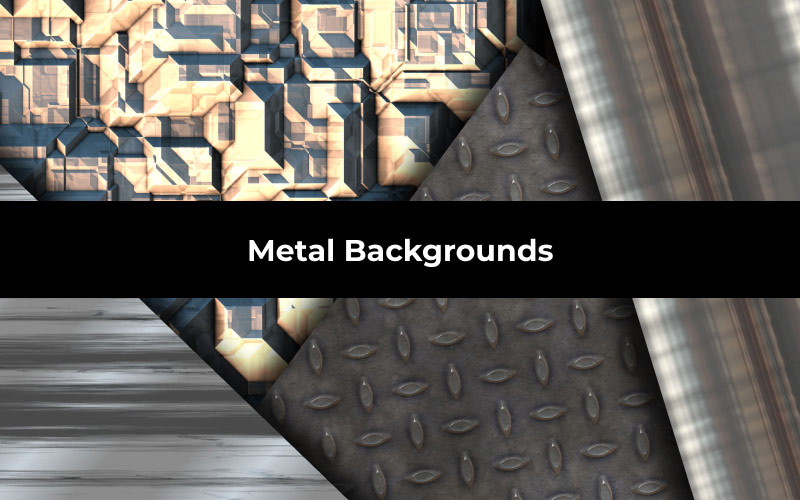 Metal Backgrounds: preview Metal-Background