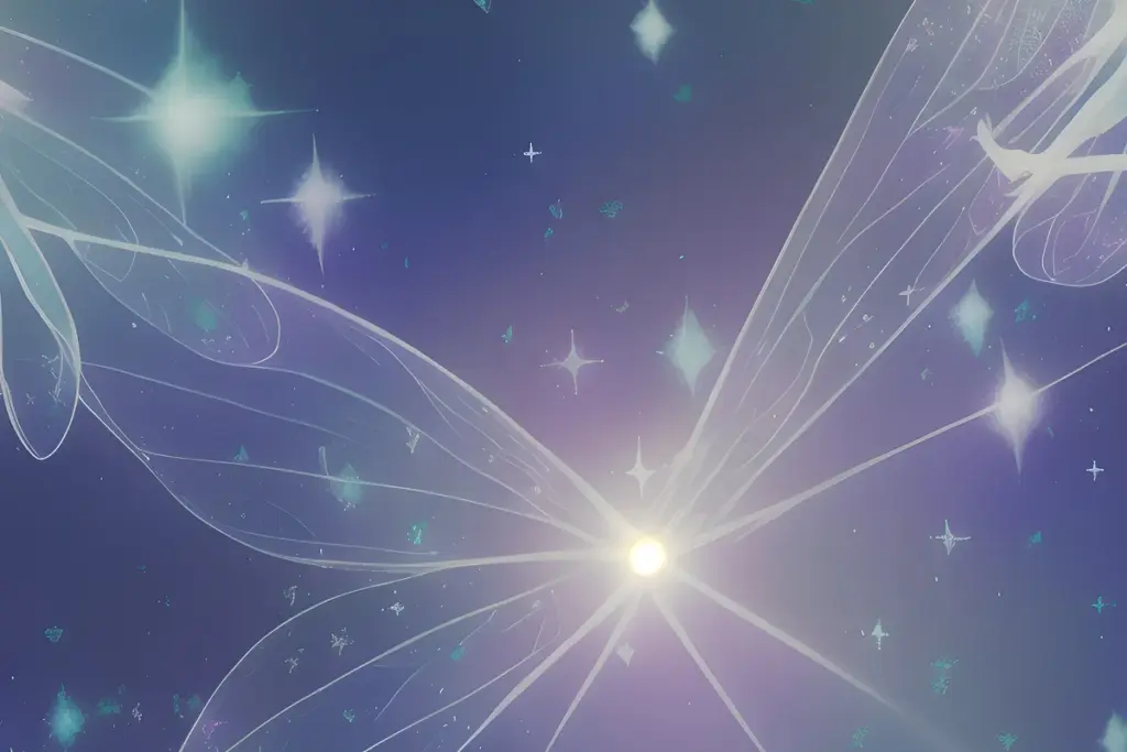 A preview image of a blue Fairy-Dust Texture included in the photoshop textures pack