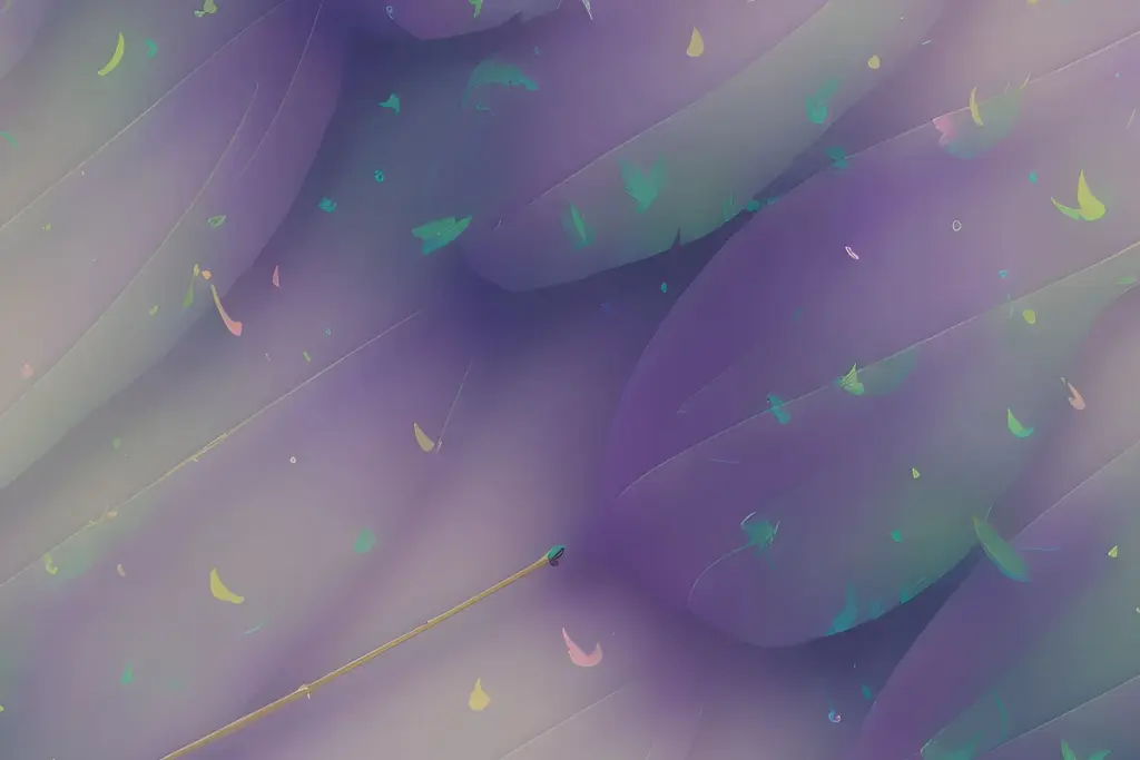 A preview image a purple Fairy-Wings Texture included in the photoshop textures pack