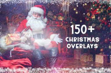 150+Free Christmas Overlays