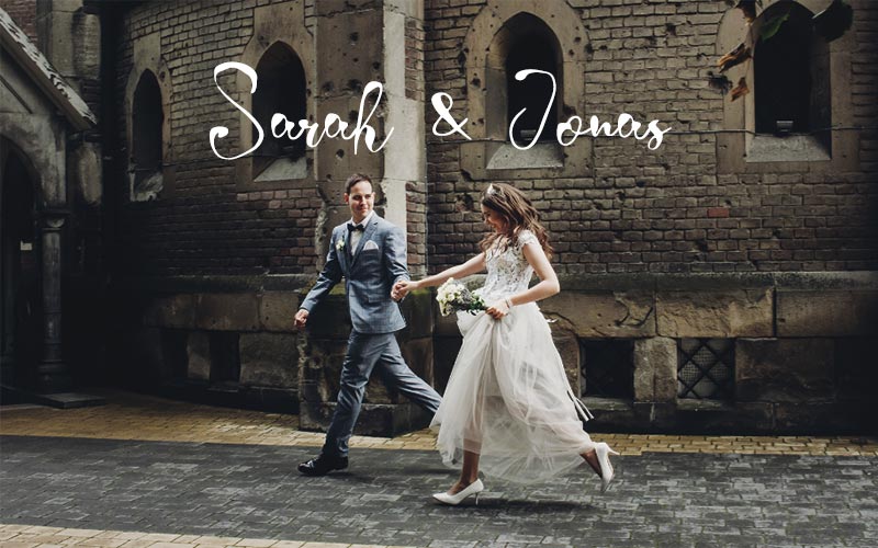 western wedding fornt