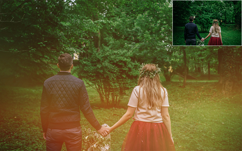 400 Light Leaks Photo Overlays