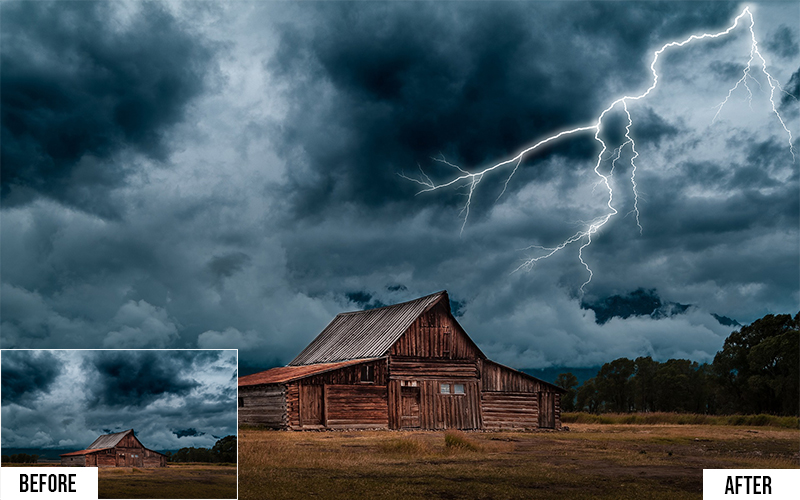 50 Lightning Overlays