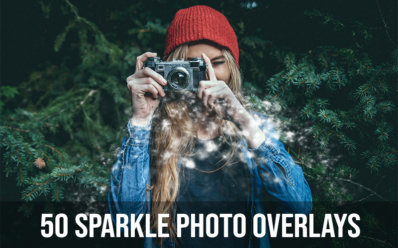 50 Sparkle Photo Overlays