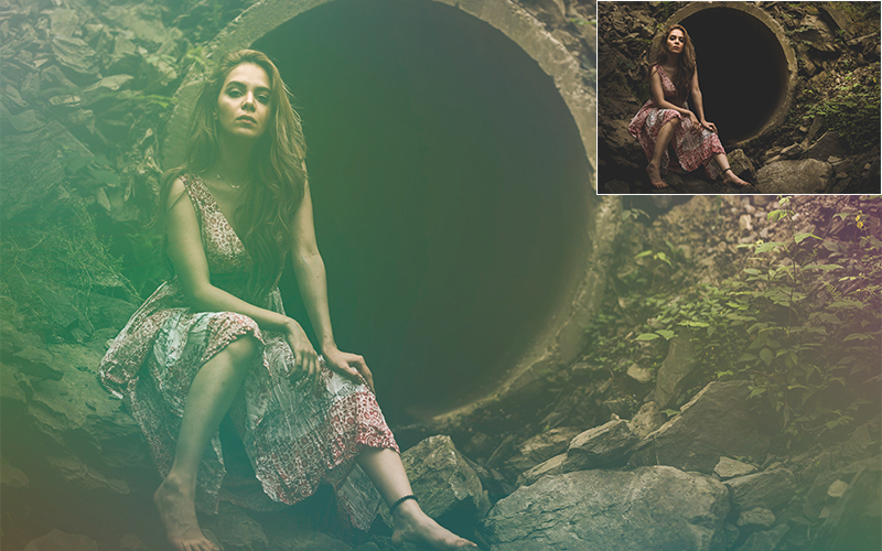 700 Abstract Light Leaks Photo Overlays