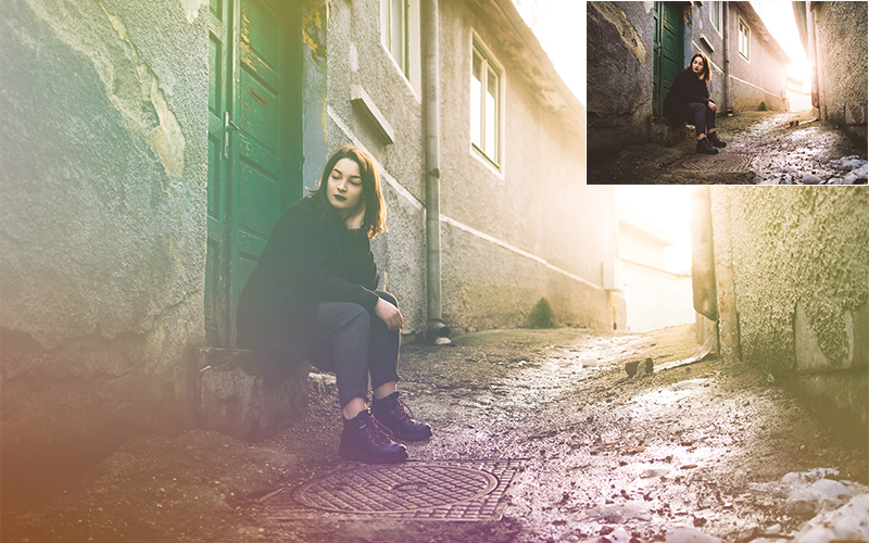 700 Abstract Light Leaks Photo Overlays