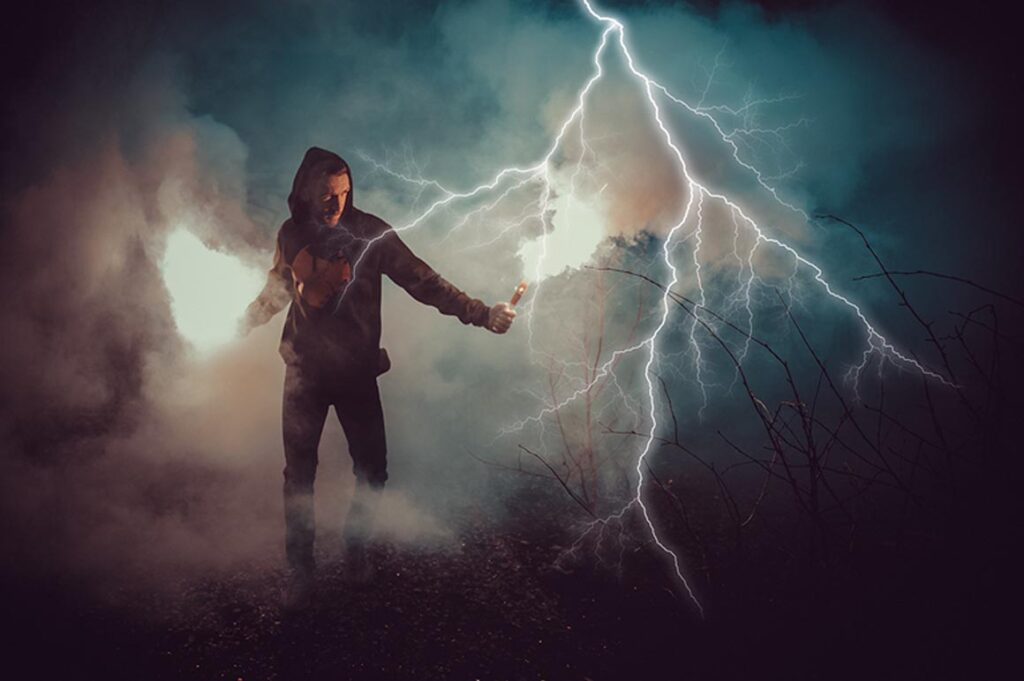 Lightning Photo Overlays