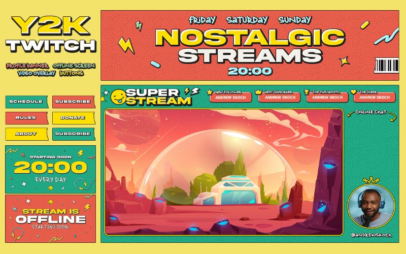 twitch templates