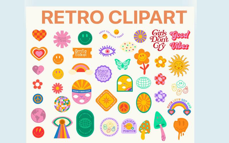 retro clipart