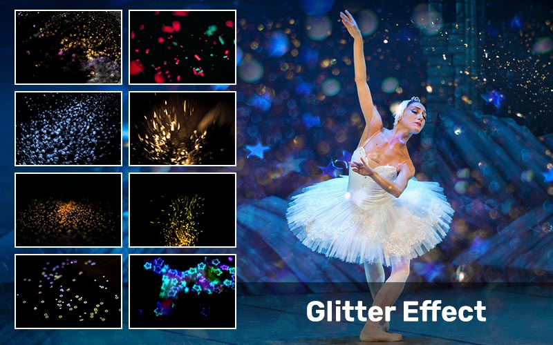 Glitter Effect Photoshop Overlays