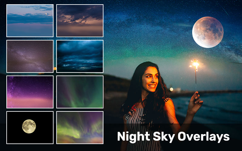 Night Sky Overlays