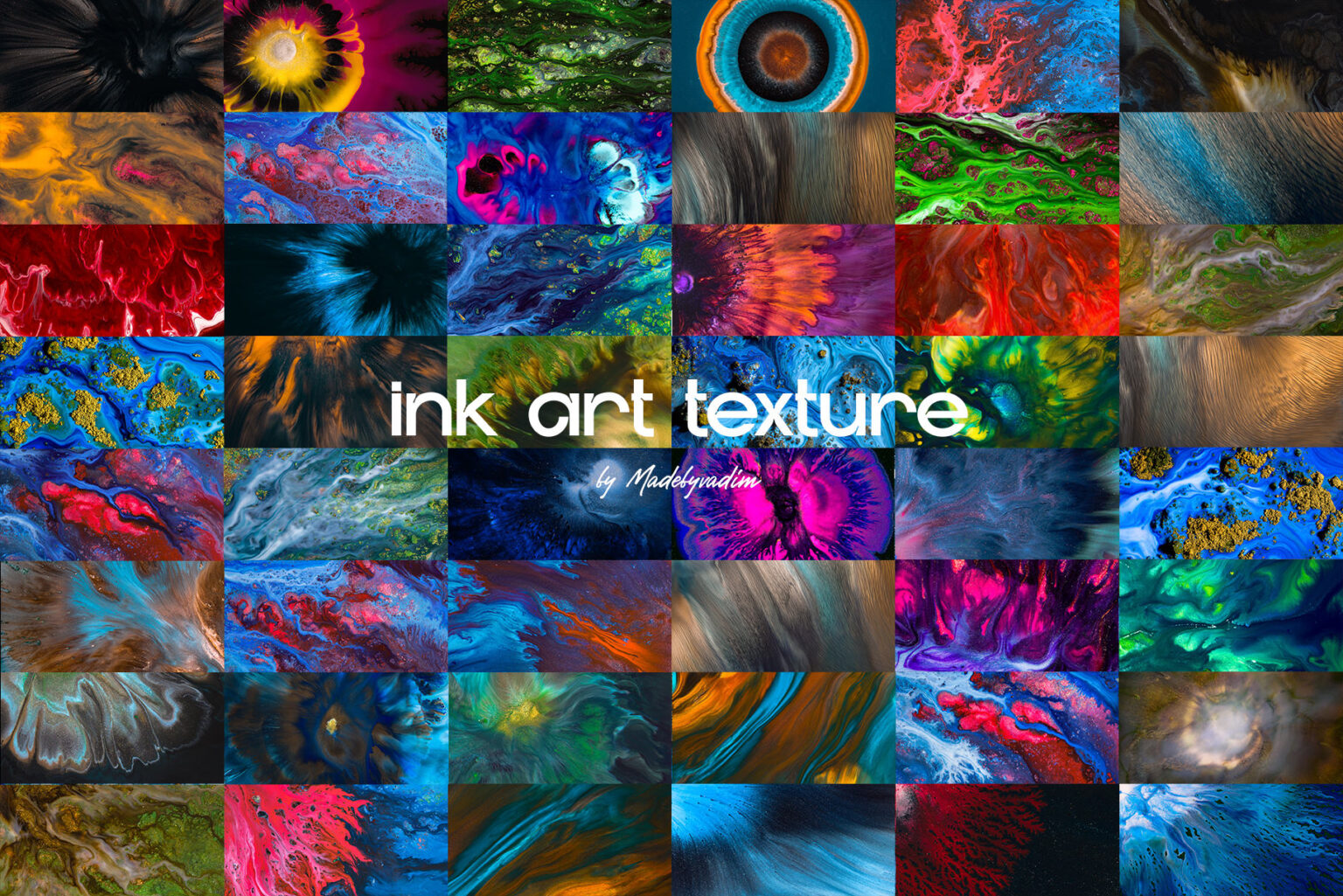 ink art texture bundle preview images