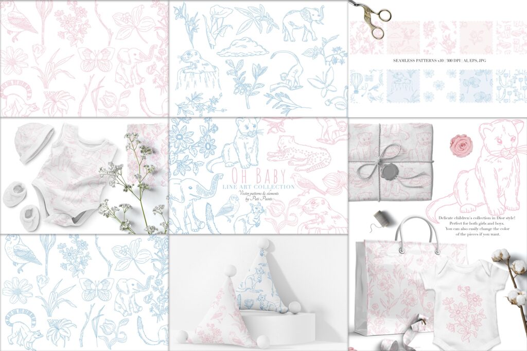 baby-line art collection baby-line art collection