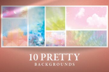 10 Pretty Backgrounds