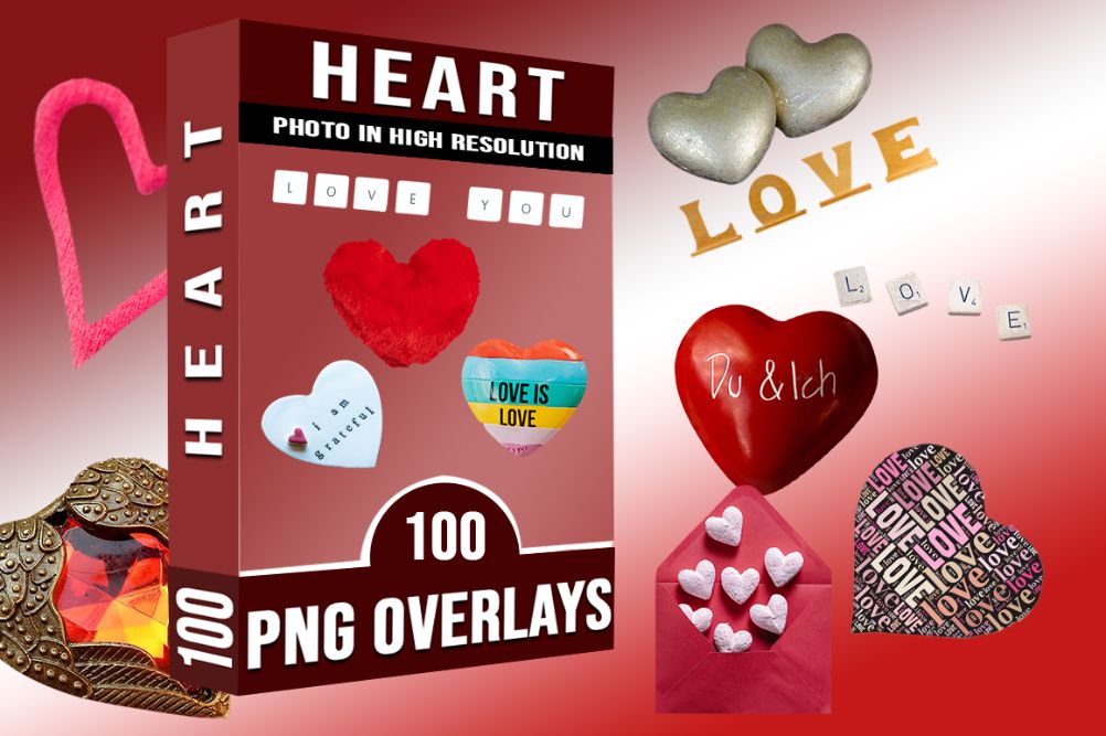 Heart Magical photo overlays Heart Magical photo overlays
