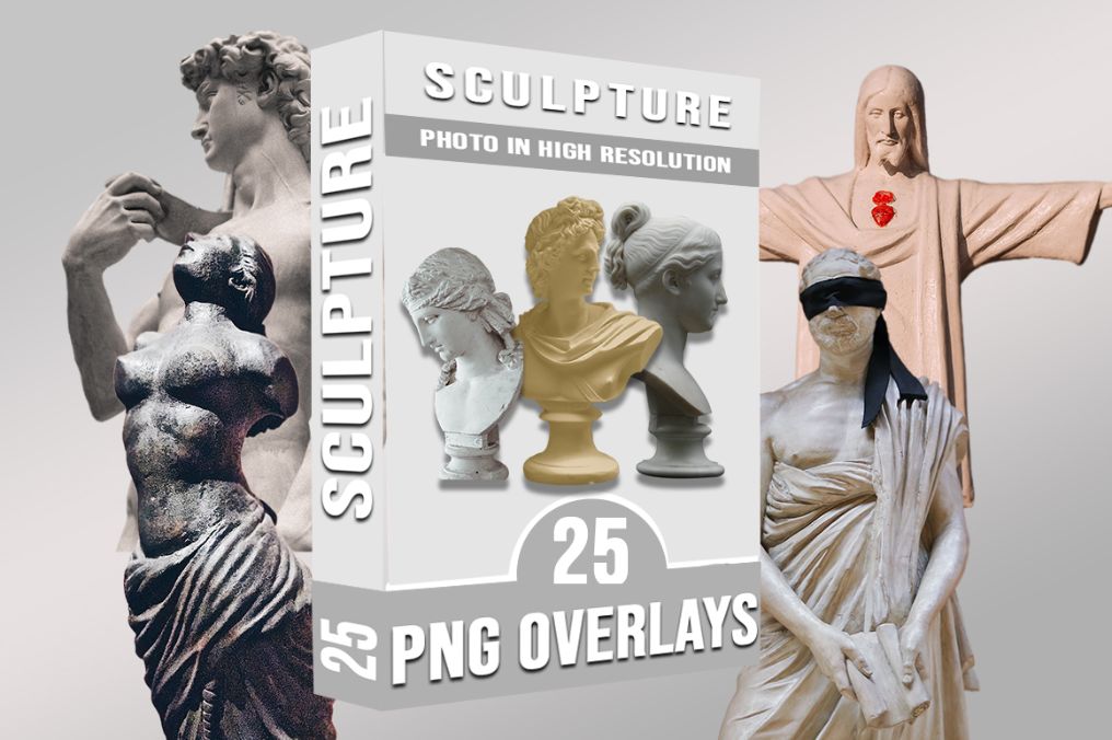 Sculpture Magical Photo Overlays Sculpture Overlays