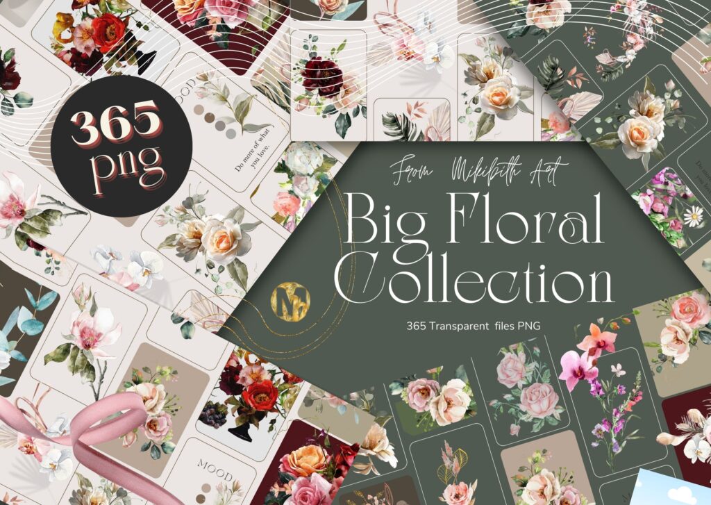 floral-illustration - big floral collection floral-illustration - big floral collection