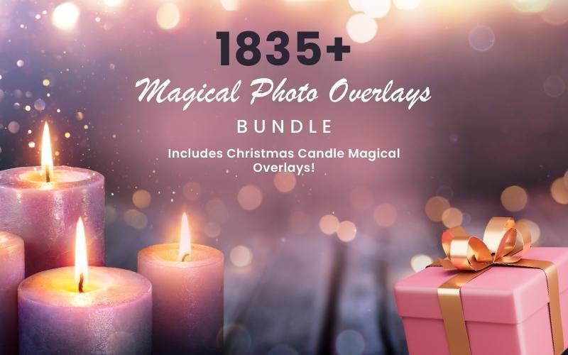 1835+ Magical Photo Overlays Bundle